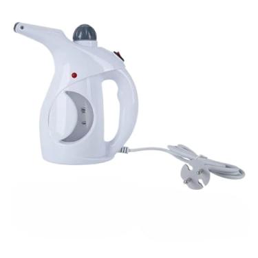 Imagem de ‌Passadeira a Vapor Compacta 800W - 110V‌ ‌Portátil com Tira Amasso e Baixo Ruído, Ideal para Roupas Sensíveis (branco)
