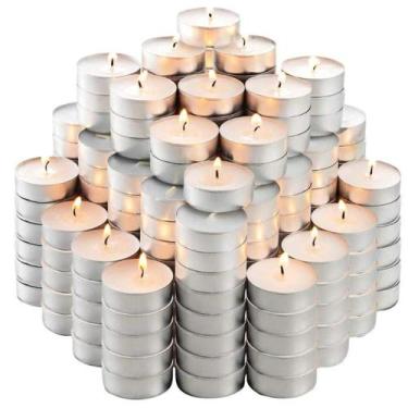 Imagem de 50 Velas Estilo Rechaud Suporte Em Alumínio vela São João - Home Goods