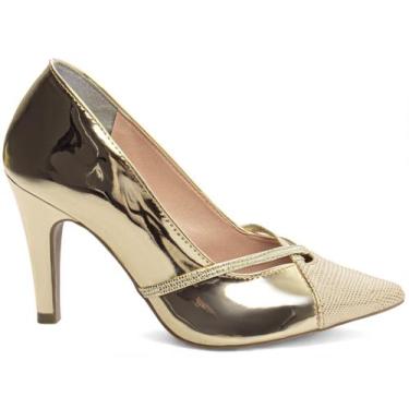 Imagem de Sapato Social Scarpin Feminino Salto Alto Bico Fino 9 cm - EMILY ONLIN