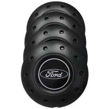 Imagem de Calotas Centro Miollo Ford Ka Aro 13 08/14 Estilo Preto