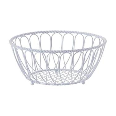 Imagem de Gourmet Basics by Mikasa Cesta de corda, 25,40 cm (10"), branco