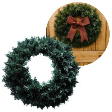 Imagem de Guirlanda Natalina Verde 45cm com 70 Galhos Prime - Master Christmas