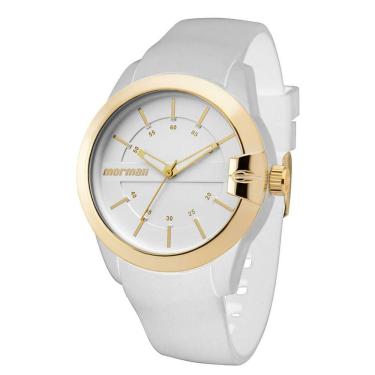Imagem de Relógio MORMAII feminino analógico branco MOPC21JAG/8B
