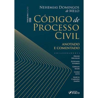 Imagem de Código De Processo Civil - Anotado E Comentado - 3ª Ed - 2023