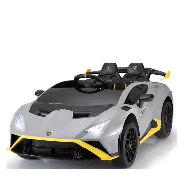 Imagem de Carro Infantil Elétrico Lambroghini Huracan Cinza 24V