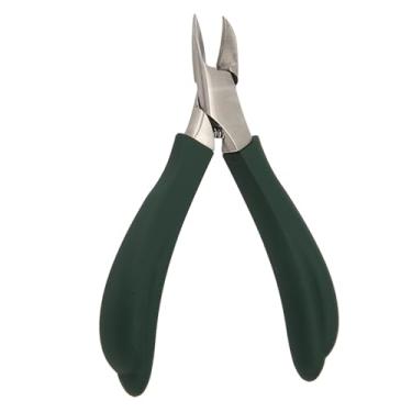 Imagem de Alicate de cutícula de aço inoxidável eficiente e seguro para unhas dos pés para idosos, homens e mulheres, aço inoxidável