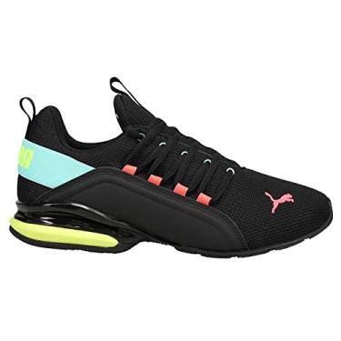 Imagem de PUMA Axelion Mesh Women's Sneaker 6.5 B(M) US Black-Blue-Pink