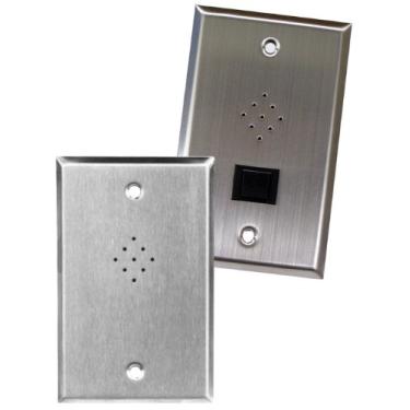 Imagem de Microfone dinâmico omnidirecional montado na parede Astatic WM625S com interruptor push to talk