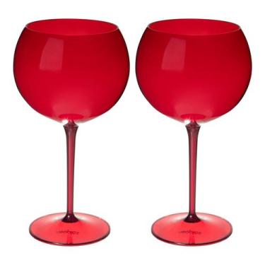 Imagem de Taça De Gin 600ml Kit 2pçs Acrílico Alto Padrão Premium - NEOPLAS, VER