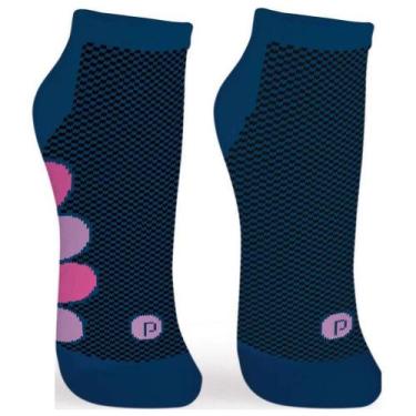 Imagem de Meia de pilates puket sapatilha antiderrapante resistente nf, 34/39, A