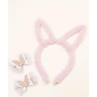 Imagem de Tiara de Cabelo Infantil Coelho Marisa-87484, UN, Lilás