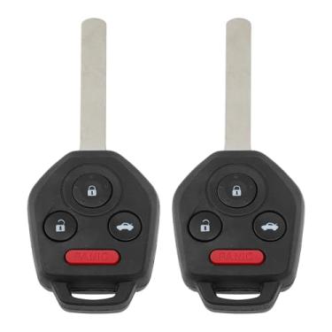 Imagem de X AUTOHAUX CWTWB1U811 315MHz Controle remoto de entrada sem chave de substituição para Subaru Legacy Outback 2011 2012 2013 2014 Nº 57497-AJ10A 2 peças