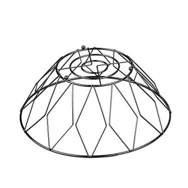 Imagem de Cesta de Frutas Cozinha Armazenamento Legumes Prato Arame Metal Suporte Organizador Prateleira Decoração Mesa Geométrica