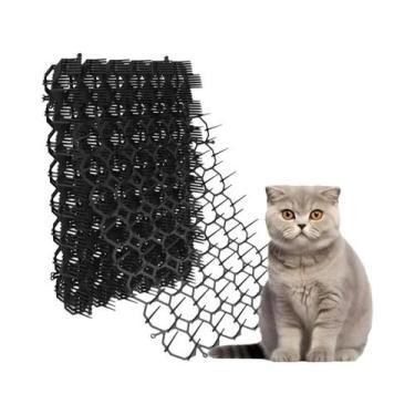 Imagem de Repelente De Gatos Para Ambientes Internos E Externos Tapete Plástico 