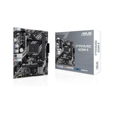 Imagem de Placa Mãe Asus Prime A520m-r Am4 Ddr4 M.2 Chipset A520 Hdmi Preto