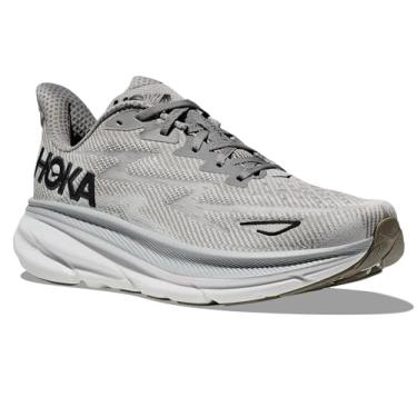 Imagem de Hoka Clifton 9 Tênis masculino, Harbor Mist/Preto, 38 largo, Harbor Mist/Preto, 8 Wide