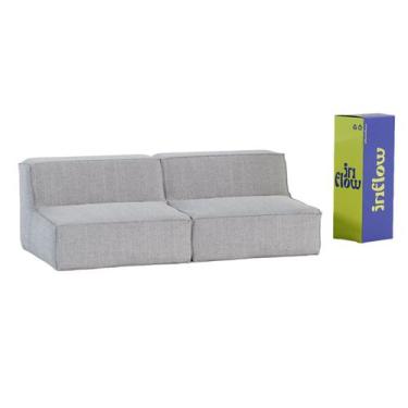 Imagem de Sofá Modular Flow Vai Na Caixa Em Boucle 2 Lugares Inflow - Inflow Sof