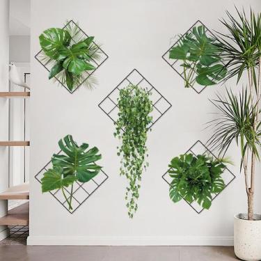 Imagem de Adesivos de parede Nordic Green Plants Monstera Leaf PVC 85x105cm - yi