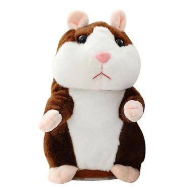 Imagem de Brinquedo eletrônico Talking Hamster Plush para crianças - Gloome Stor