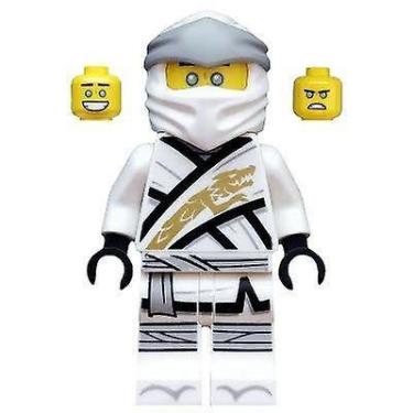 Imagem de Minifigura LEGO Ninjago Zane Legacy do conjunto 70670 - Gloome Store