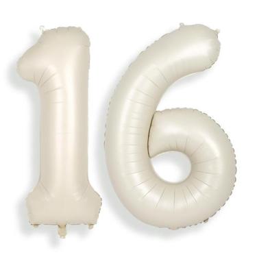 Imagem de Balões Foil Helium Number Festa de 16 anos da SUWEN
