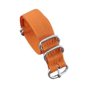 Imagem de Pulseira De Relógio De Aço Inoxidável E Nylon 18mm 20mm 22mm 24mm, Fai