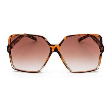 Imagem de Óculos de sol Dollger Oversized Square 100% com proteção UV