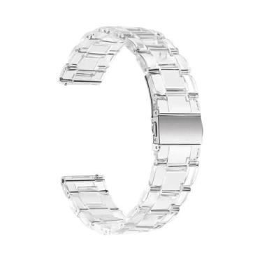 Imagem de Pulseira De Relógio De Resina Transparente Colorida De 22mm Para Redmi