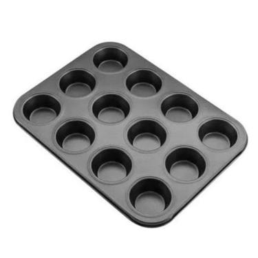 Imagem de Forma Pão Queijo, Cupcake, Ovos de Forno/Omeletes, Antiaderente 12 Cavidades Aço Carbono