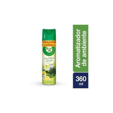 Imagem de Bom Ar Aromatizador Spray 360ml .Escolha a Fragrância., Amarelo