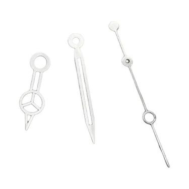 Imagem de Ponteiros De Relógio Luminosos Prata Verde Azul Para NH35 NH36 ETA 282