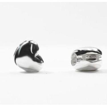 Imagem de Trava Clip Coração em Banho Prata para Pulseiras de Berloques - Pulsei