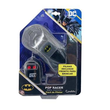 Imagem de Carrinho De Controle Remoto Pop Racer - Batman