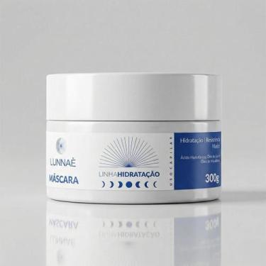 Imagem de Máscara capilar hidratante efeito teia ácido hialurônico 300g  lunnaè 