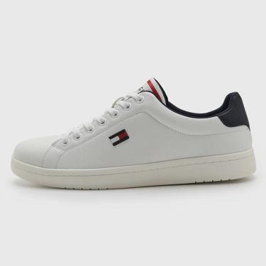 Imagem de Tênis Tommy Hilfiger Flag Low Cut Lace-Up Masculino-Masculino