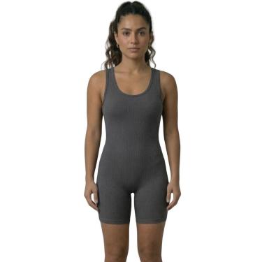 Imagem de Macaquinho Fitness Liso Vekyo Sem Bojo Suplex Roupa para Academia Treino Moda Feminina...