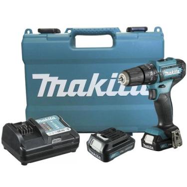 Imagem de Parafusadeira/Furadeira de Impacto a Bateria 12V Lítio - Makita - HP33