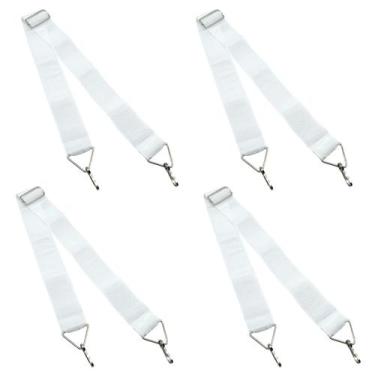 Imagem de KIT 4 Talabarte ALÇA Correia 5cm 2 ganhos CT5F2 BRANCO - AVS