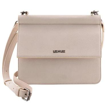 Imagem de Bolsa Média Minimal Tiracolo Lez A Lez, Creme, U