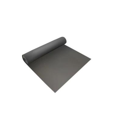 Imagem de Piso Laminado Borracha Preto Anti Derrapante medida 1,00x2,00 metros m