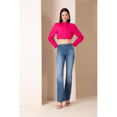 Imagem de Calça Jeans Boot Cut Vista Coberta Denim - Blessed , 42