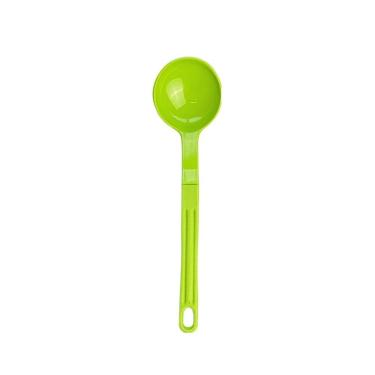 Imagem de Concha de Feijão Nylon Resistente para Cozinha Antiaderente 28cm Verde Talheres Juliana