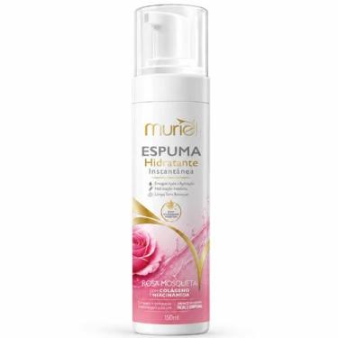 Imagem de Espuma Hidratante De Limpeza Muriel Facial e Corporal Rosa Mosqueta 15
