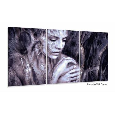 Imagem de Quadro Abstrato Composição Mulher Para Sala Escritórios 120x