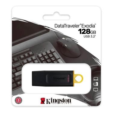 Imagem de Pen drive 128GB kingston dtx exodia USB 3,2