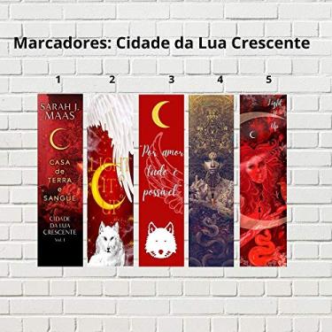Imagem de Kit de Marcadores de página - Cidade da Lua Crescente (5 unidades)