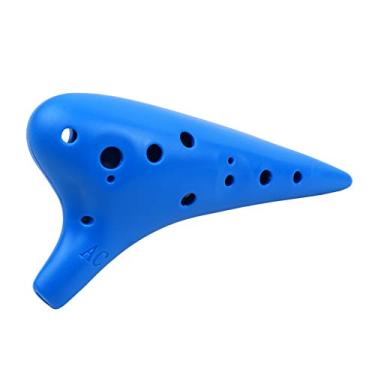 Imagem de Ocarina, Romacci Instrumento musical de plástico Ocarina Flute Alto C de 12 furos com trilha sonora para amantes da música e iniciantes