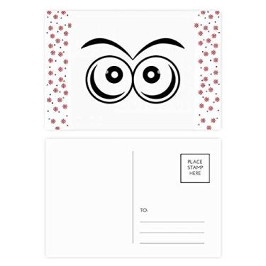 Imagem de Vetor Olho Decoração Padrão Natal Flor Celebração Cartão Postal Cartão Cartão Bênção