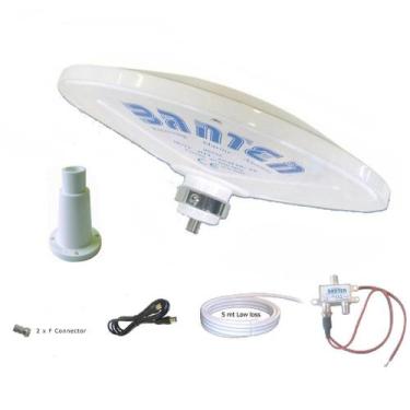 Imagem de Antena Digital Para Tv 24cm Disco 26Db Banten 12V