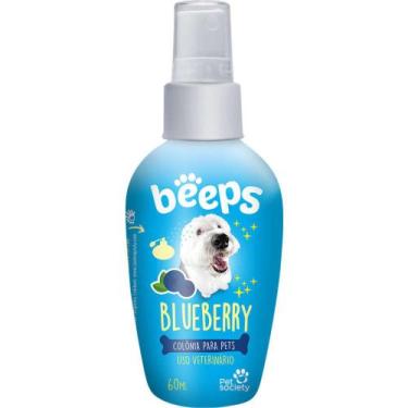 Imagem de Colônia Perfume Para Pet Blueberry 60 Ml Beeps - Pet Society